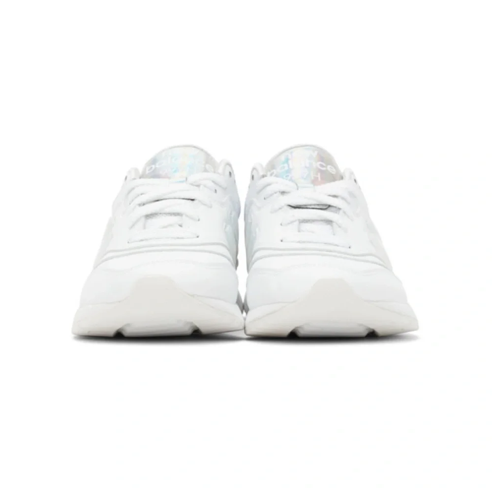 SOLD !! New Balance 997H Shoes in White and Iridescent - Picture 6 of 11